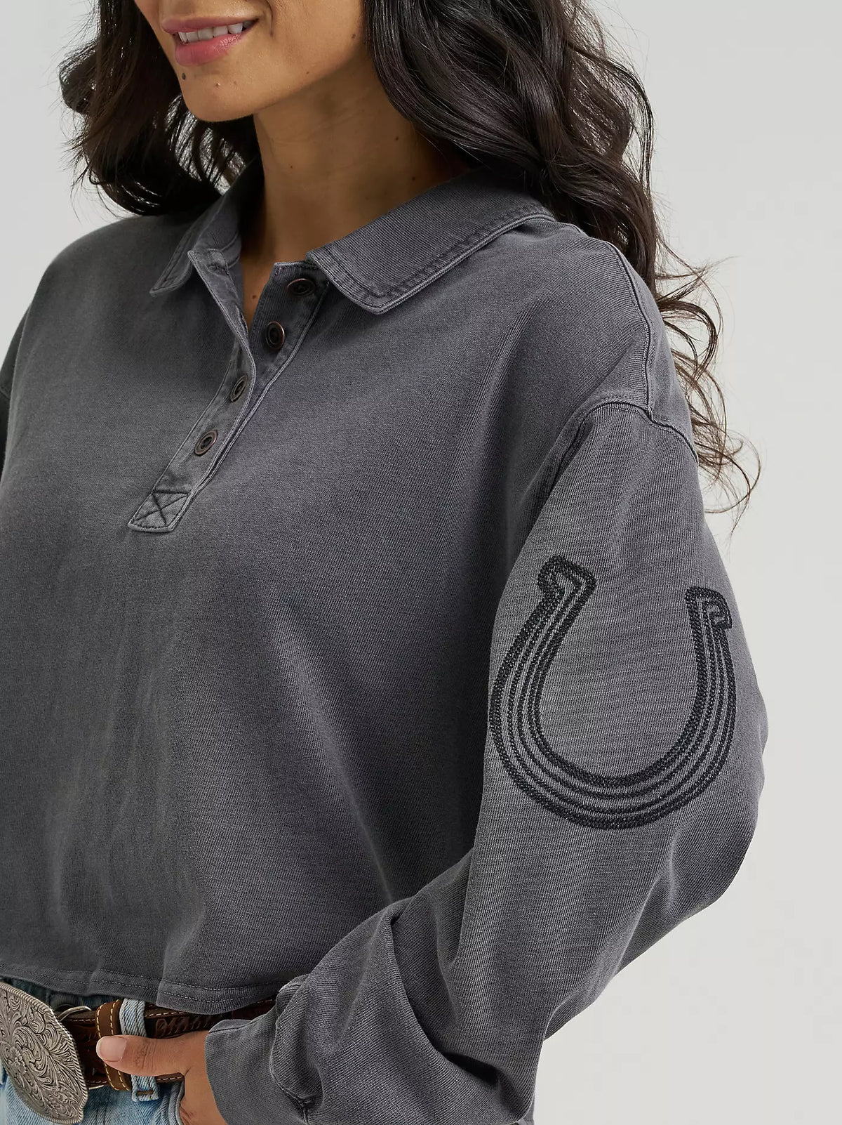 Wrangler Horseshoe Polo Top