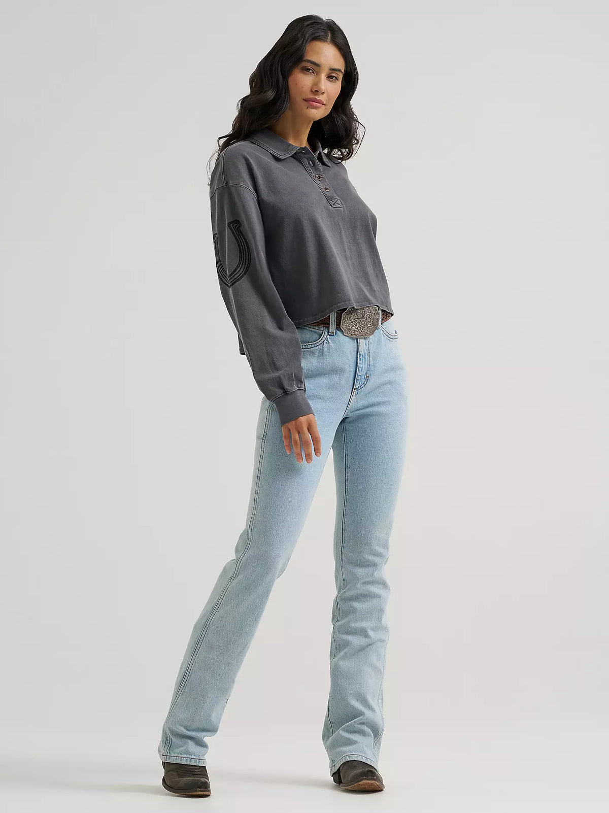 Wrangler Horseshoe Polo Top