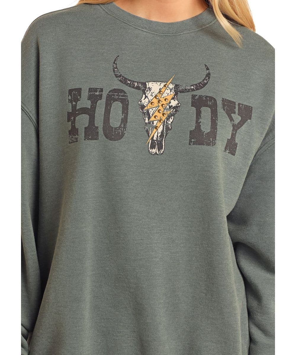 Rock&Roll Howdy Steer Pullover