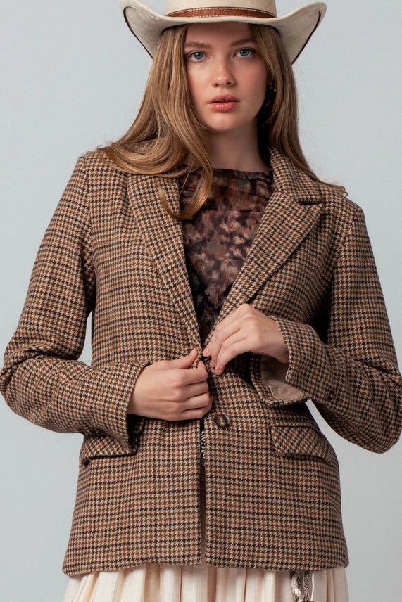 UD Houndstooth Blazer