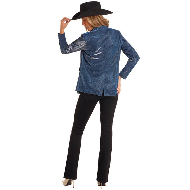 Rock&Roll Blue Iridescent Blazer