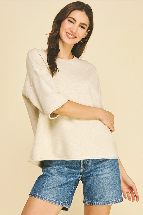 Pinch Ivory Oversized Sweater