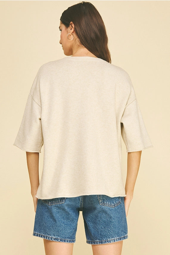 Pinch Ivory Oversized Sweater