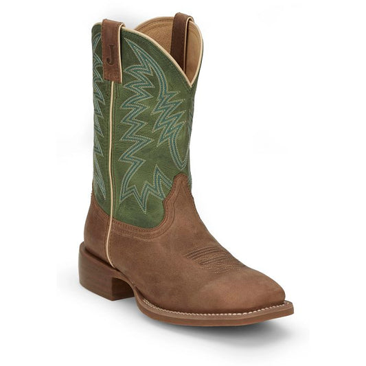 Justin Mens Big Bucks Boots Tan