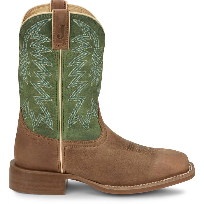 Justin Mens Big Bucks Boots Tan - Petticoat Junction