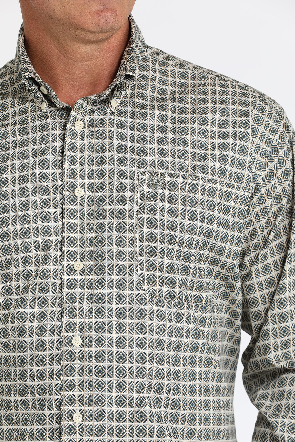 Cinch Men's Kaleidoscope Print Shirt