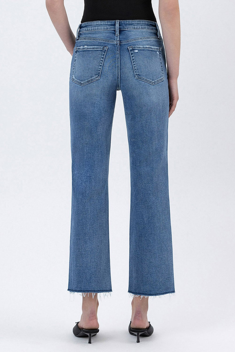 Vervet Kassie Straight Ankle Jean