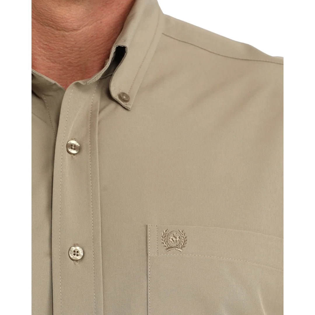 Cinch Mens Khaki Arenafkex Shirt