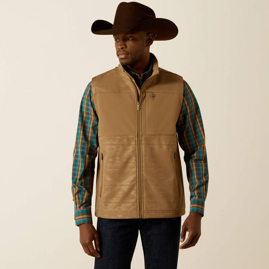 Ariat Vernon Khaki Southwest Vest - Petticoat Junction