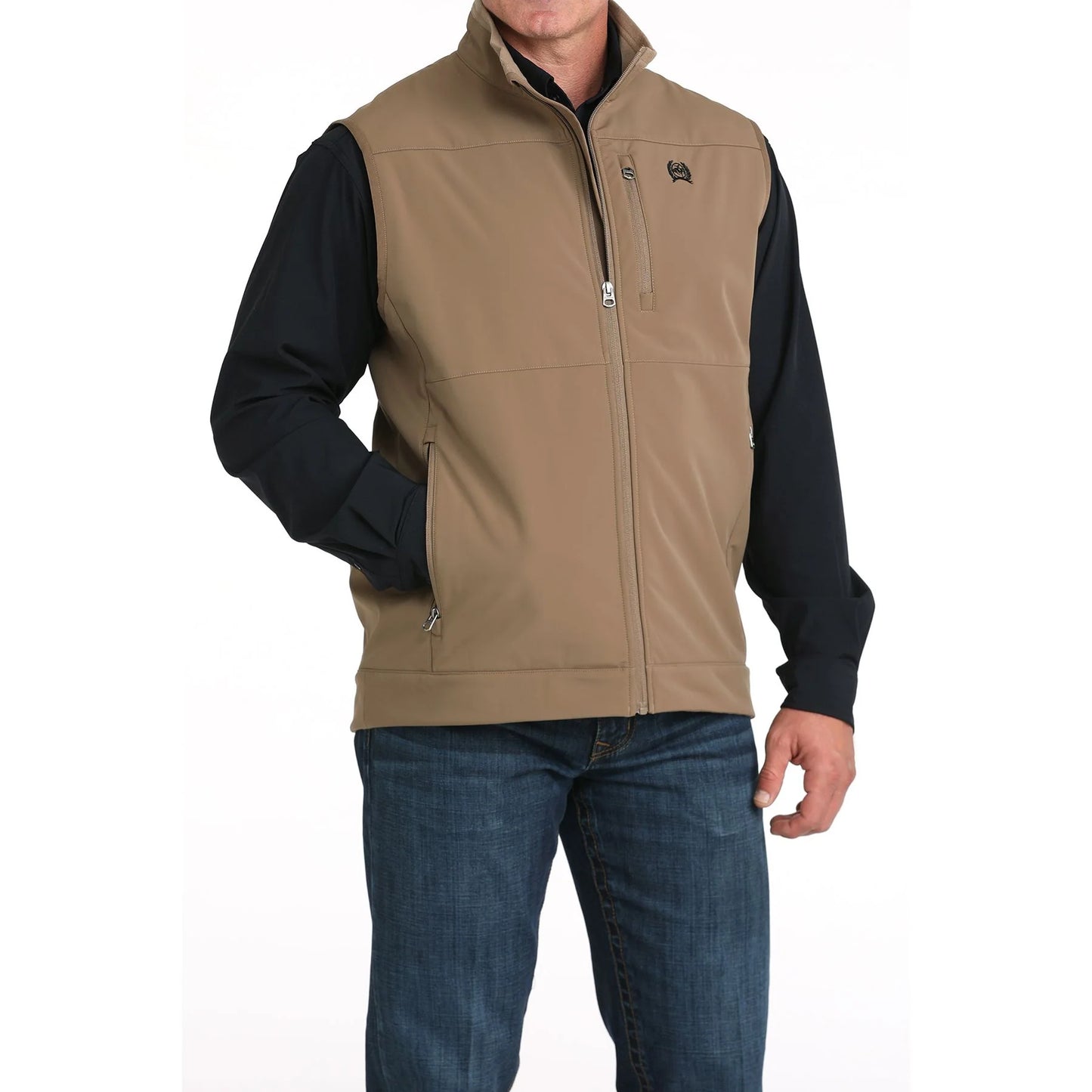 Cinch Khaki Windproof Vest