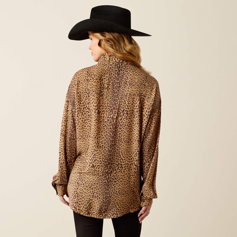 Ariat Relaxed Leopard Print Top