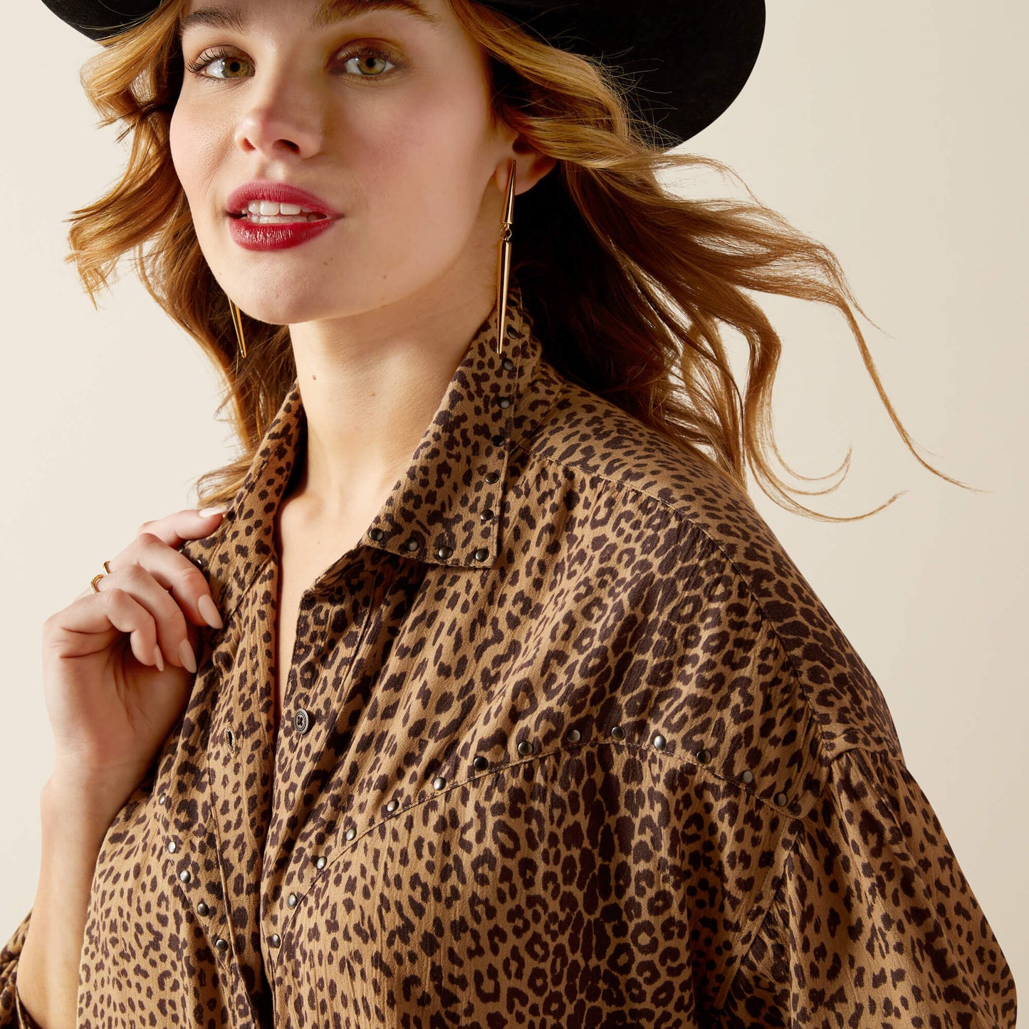 Ariat Relaxed Leopard Print Top