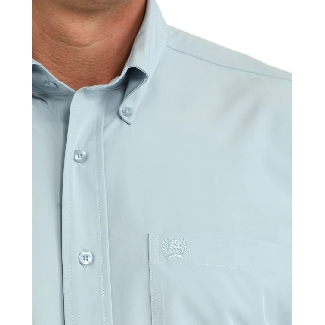 Cinch Mens Light Blue Arenaflex Shirt