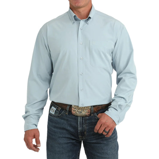 Cinch Mens Light Blue Arenaflex Shirt