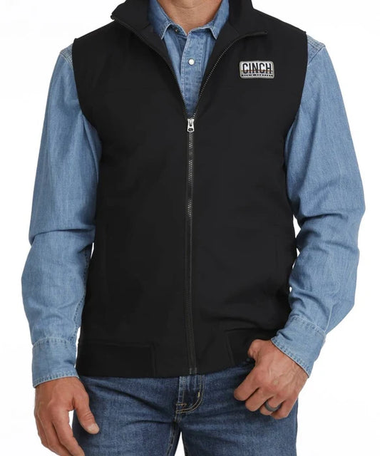 Cinch Mens Black Lightweight Vest