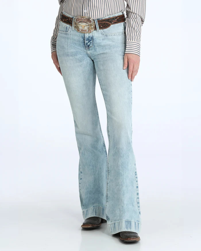 Cinch Lynden Light Stone Trouser Jean - Petticoat Junction