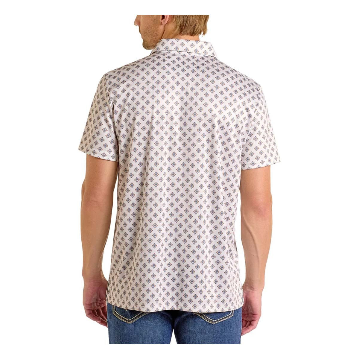 Roock&Roll Mini Aztec Printed Polo