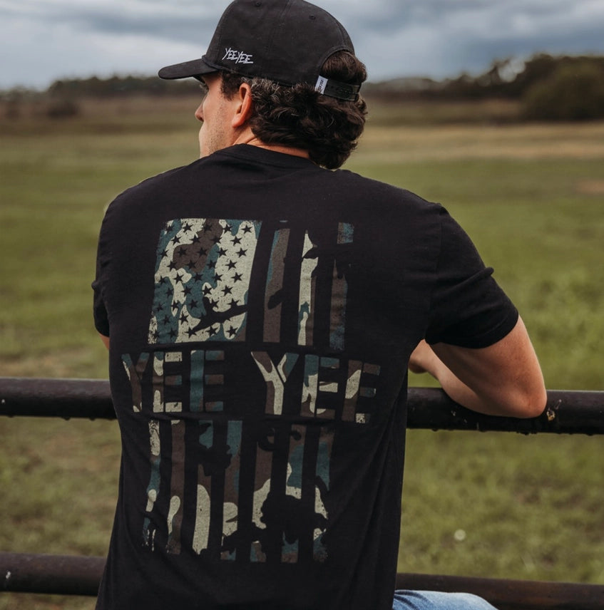 YeeYee Ol Glory Camo Tee