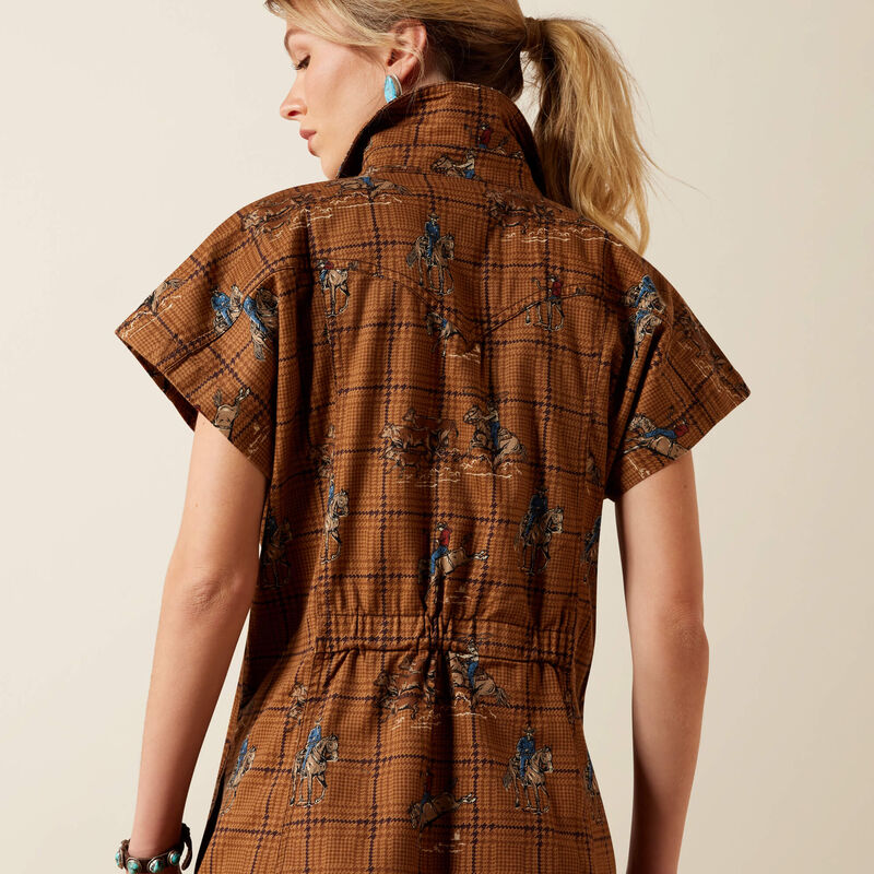 Ariat Cody Dress Plaid Rodeo