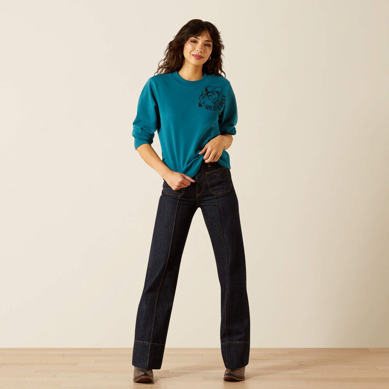 Ariat Sendero West Is Best Sweatshirt