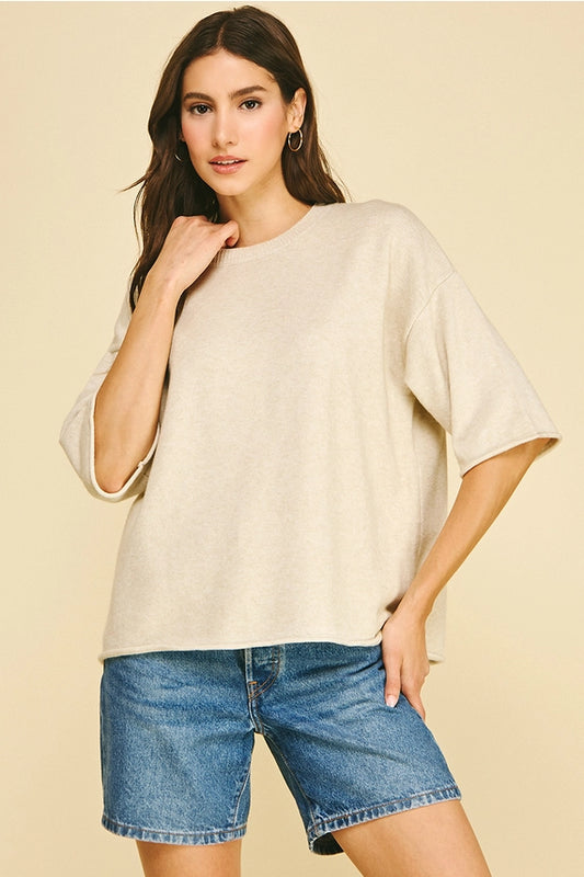 Pinch Ivory Oversized Sweater