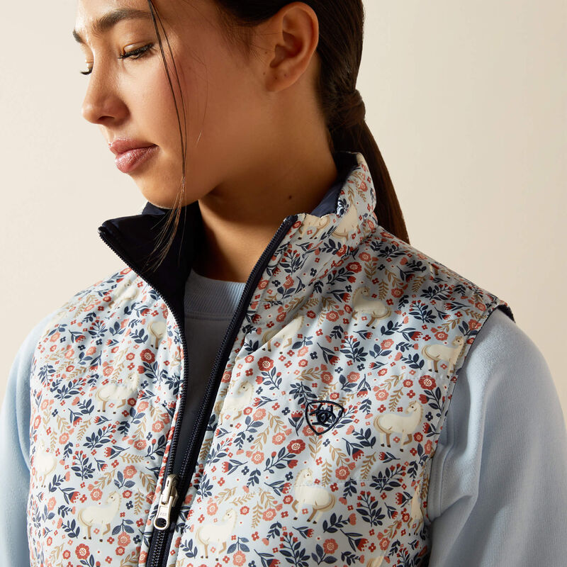 Ariat Girls Posey Pony Reversible Vest