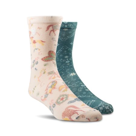 Ariat Proper Paisley Crew Socks