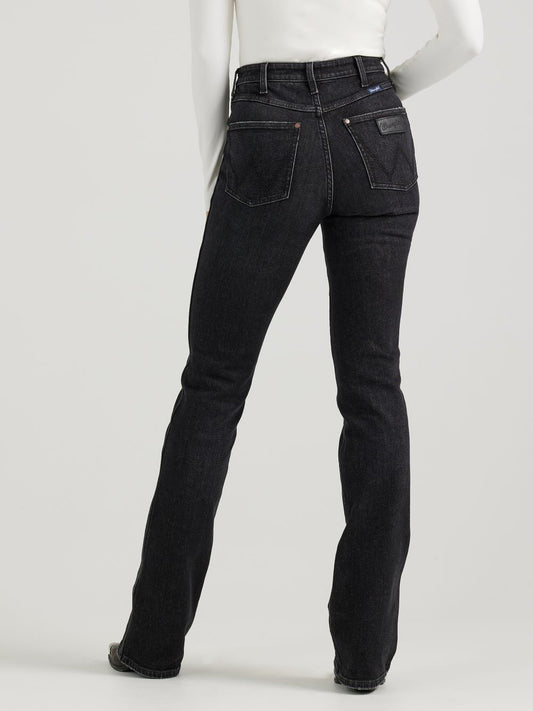 Wrangler Retro Black Rachel HR Bootcut