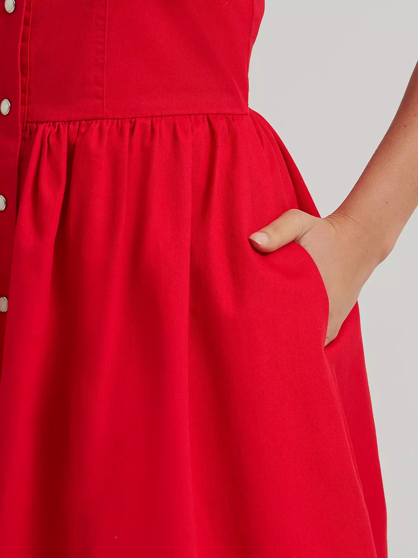 Wrangler Red Americana Corset Snap Dress - Petticoat Junction