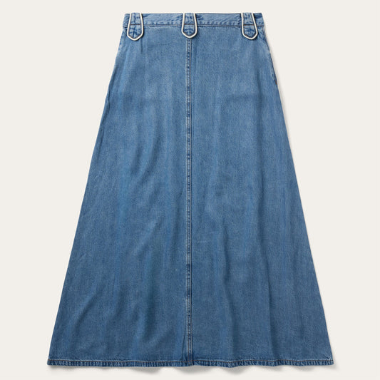 Stetson A-Line Retro Denim Skirt