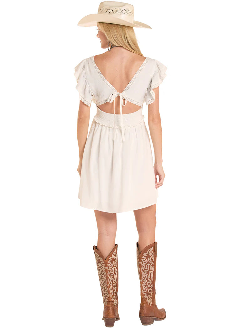 Rock&Roll Embroidered Dress