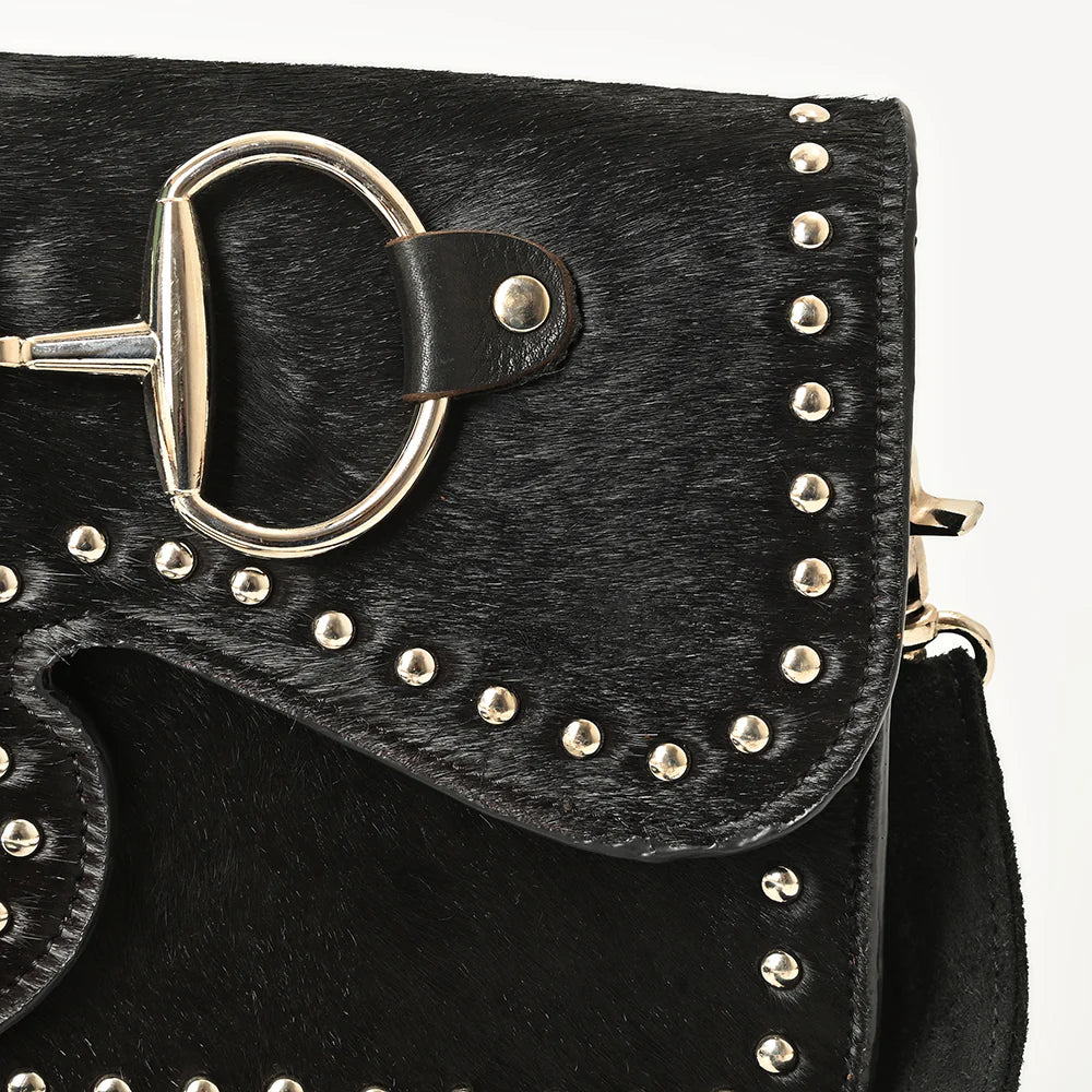 AD Black Snaffle Bit Purse