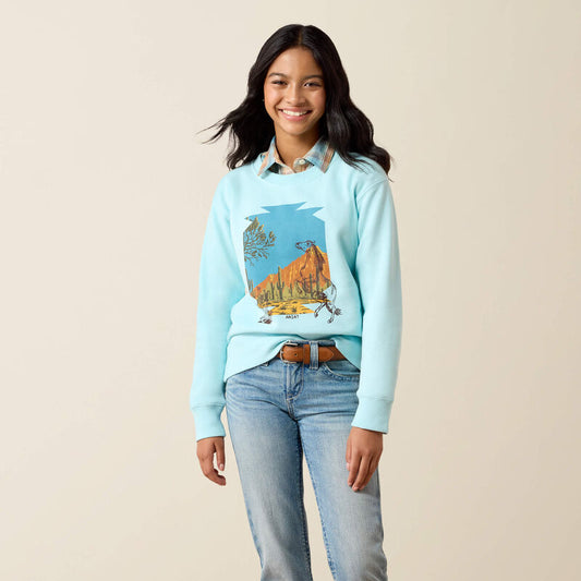 Ariat Girls Stallion Sweatshirt