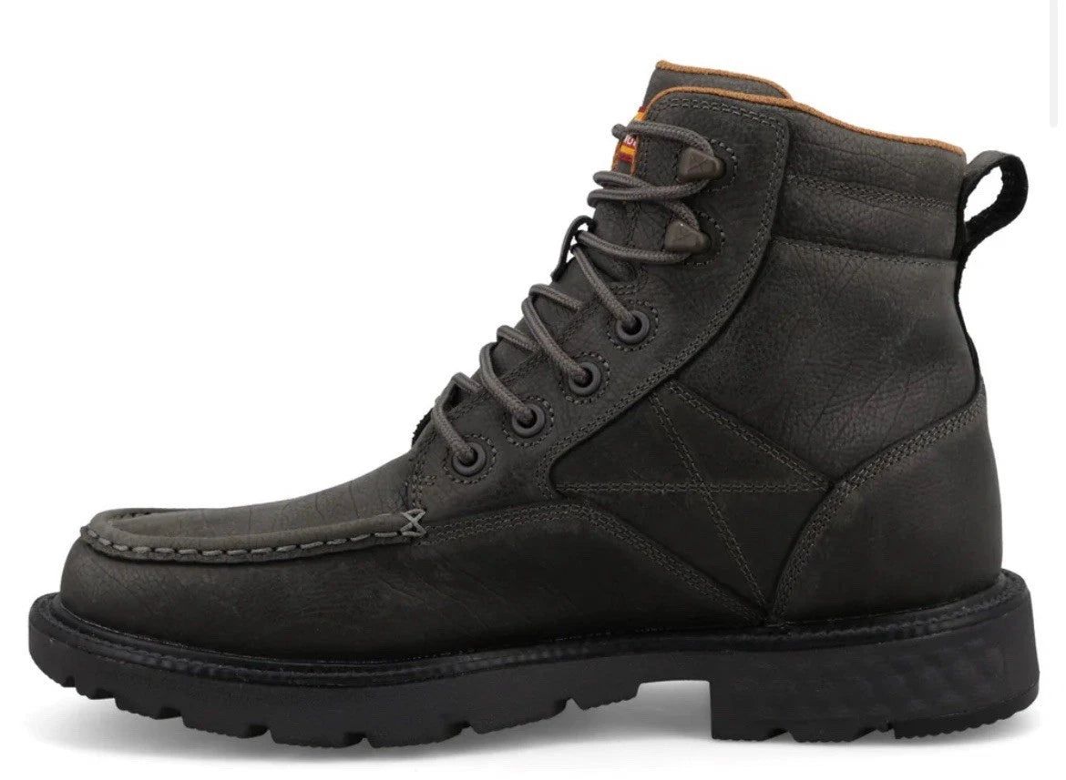 Twisted X Steel Grey 6" Work Boot