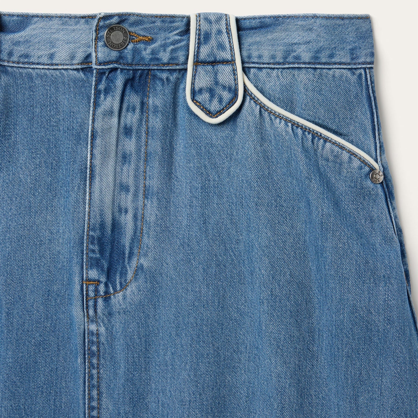 Stetson A-Line Retro Denim Skirt