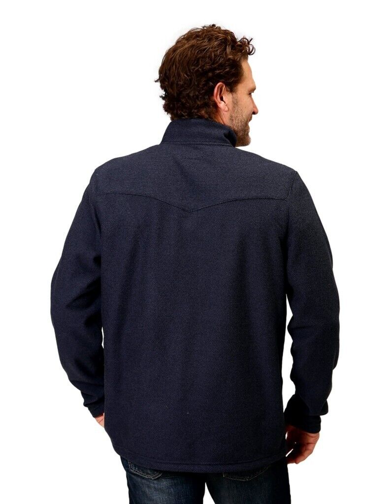 Stetson Navy Sweater Knit Pullover