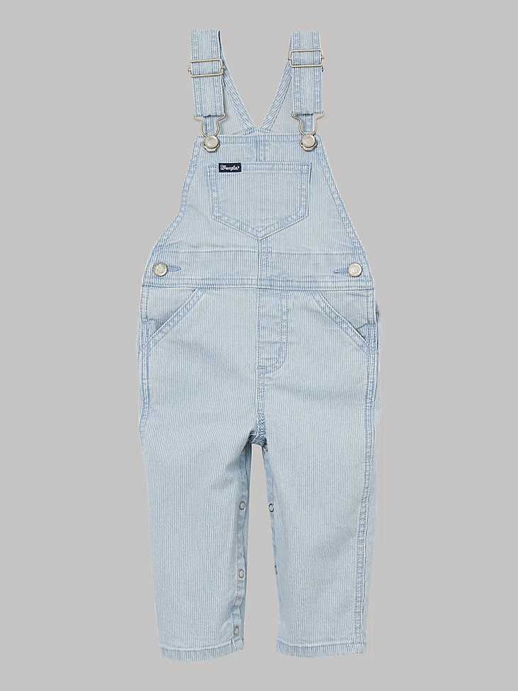 Wrangler Girls Striped Overall