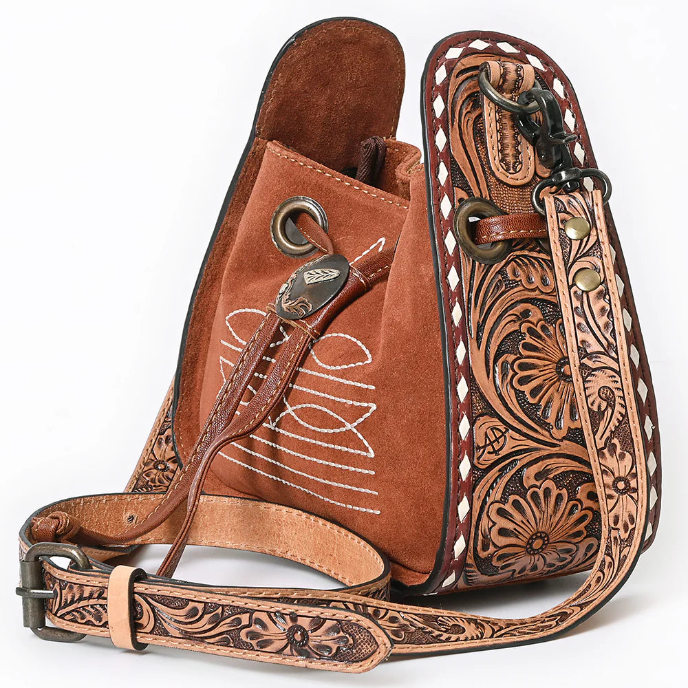 AD Western Stitch Stirrup Bag