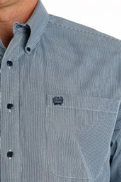 Cinch Striped Button Down Shirt