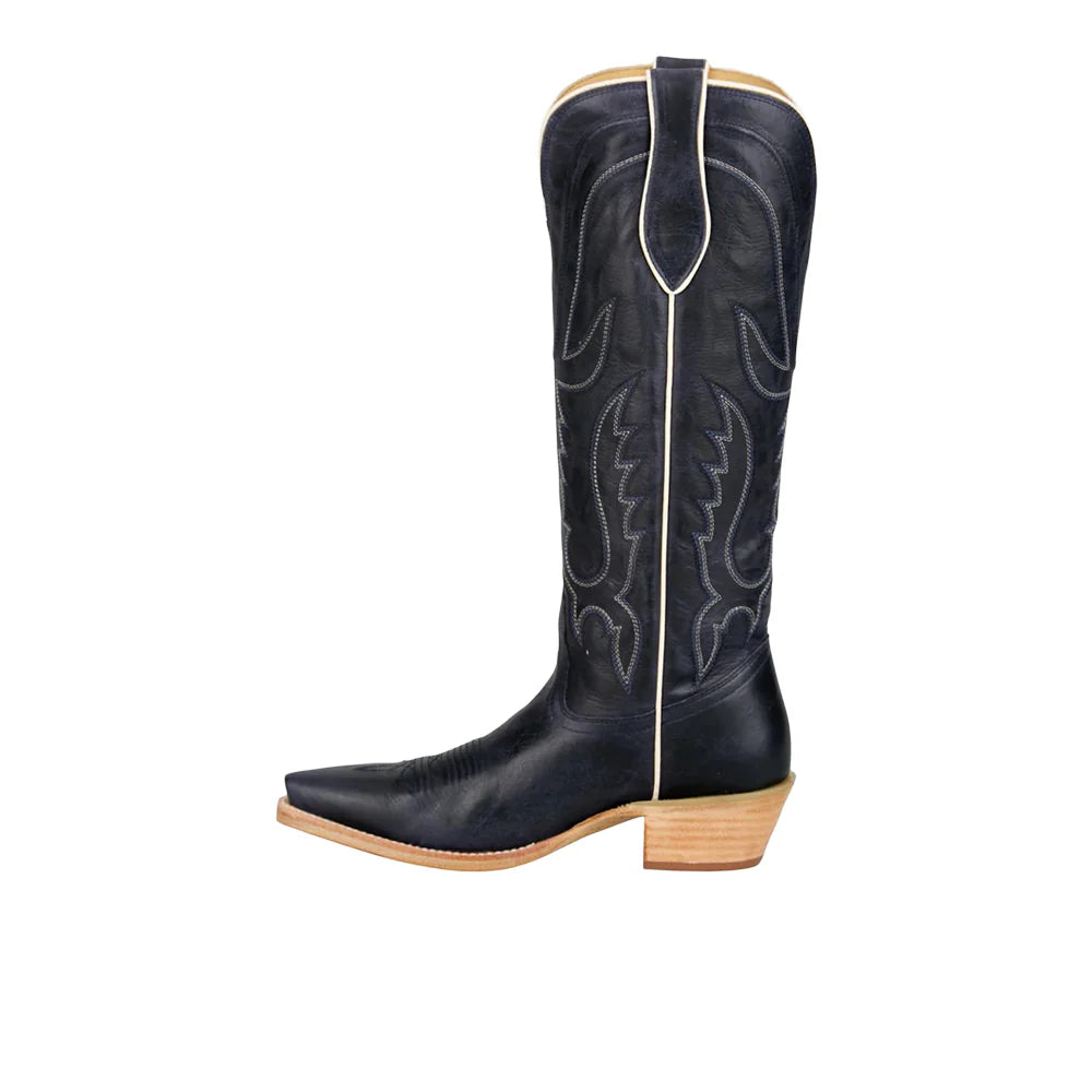 Tony Lama Jess 15" Boot Navy