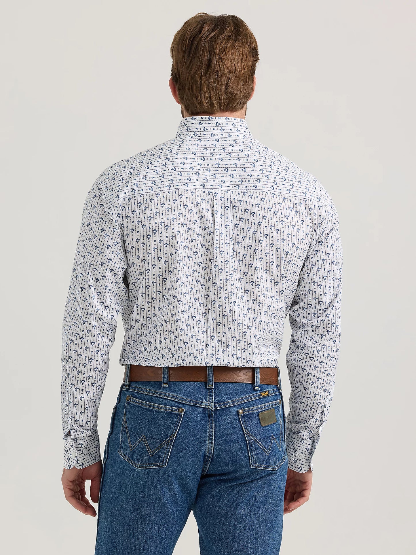 Wrangler George Strait Navy Tulip Shirt