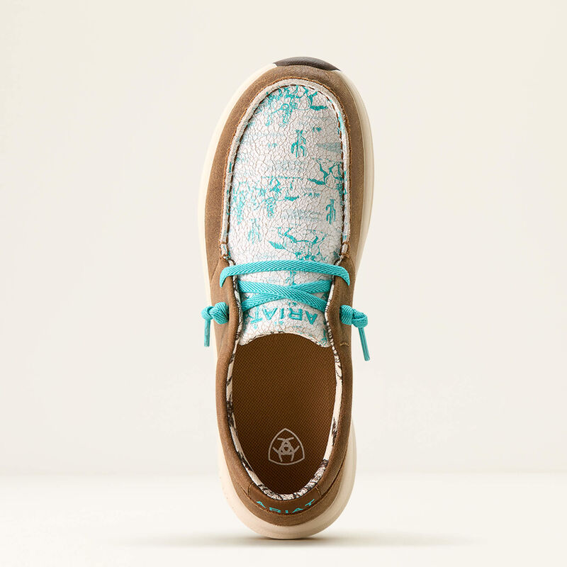 Ariat Buckeye Honey Bear/Turquoise