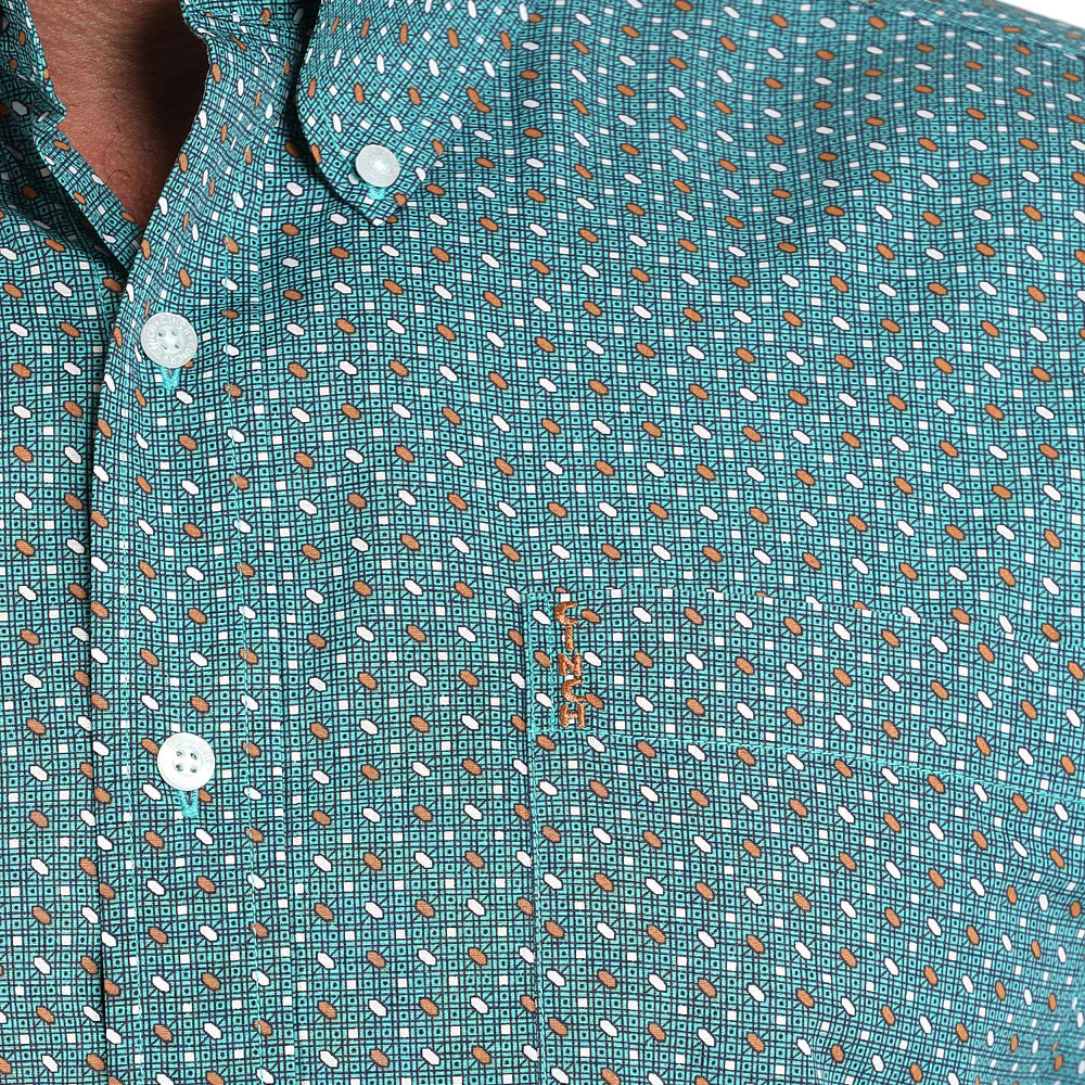 Cinch Turquoise Modern Fit Shirt