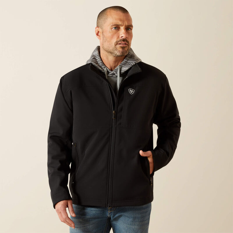 Ariat Mens Vernon Softshell Jacket Black