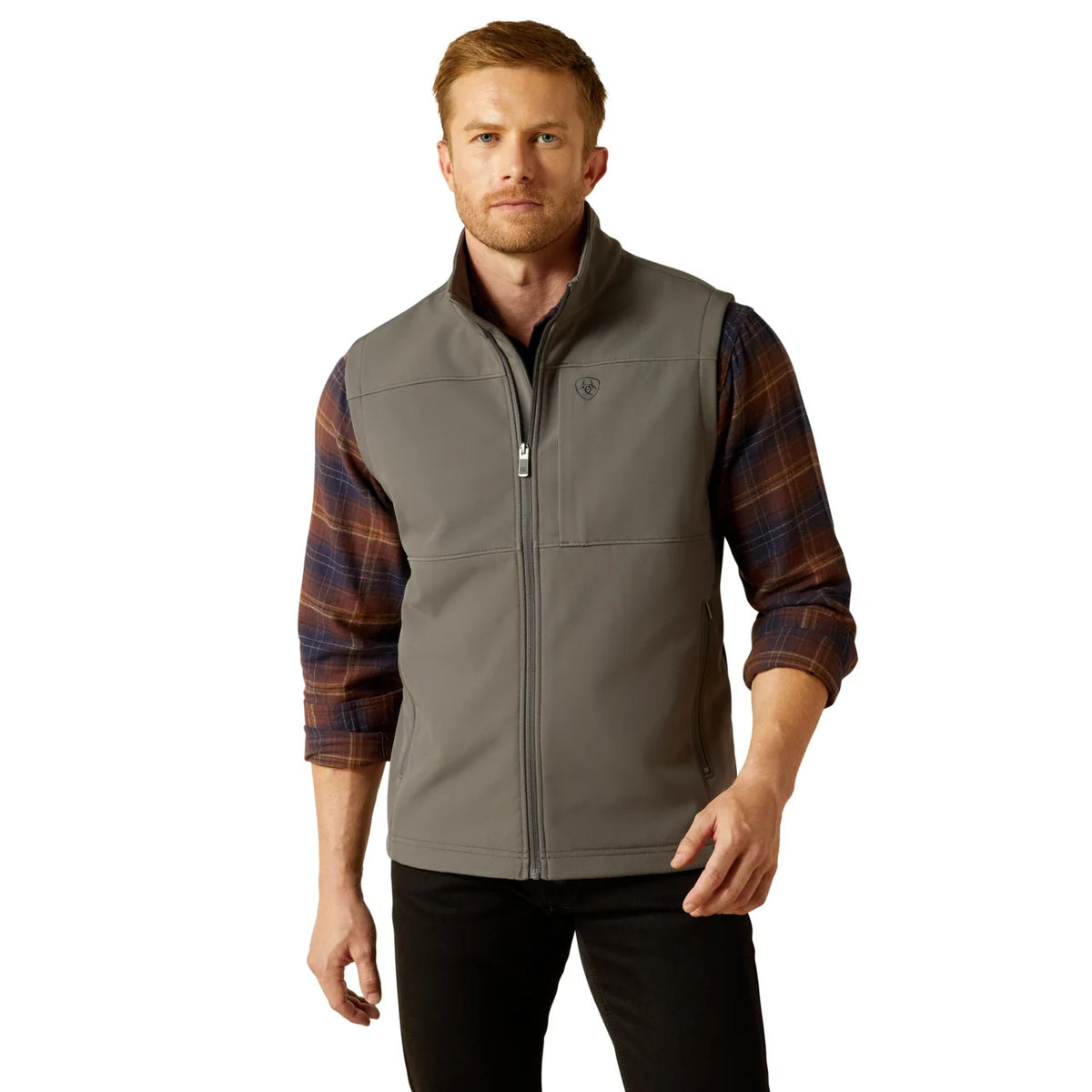 Ariat Grey Vernon Softshell Vest