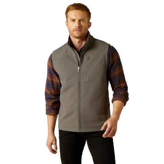 Ariat Grey Vernon Softshell Vest - Petticoat Junction