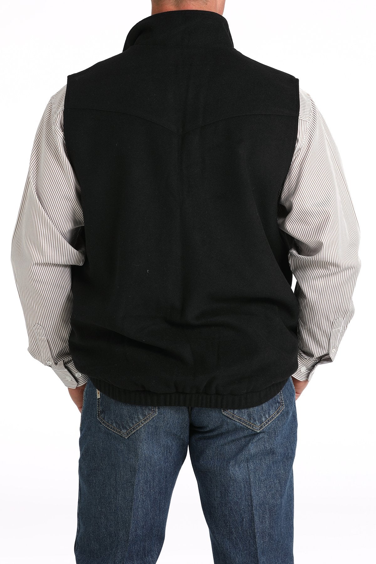 Cinch Black Western Conceal Carry Vest