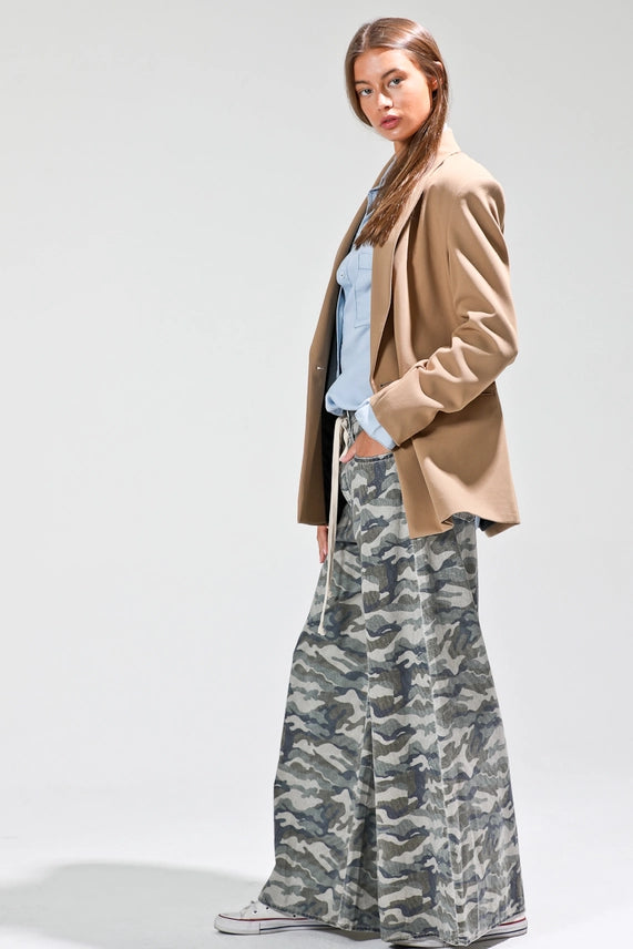 NB Wide Leg Camo Pants