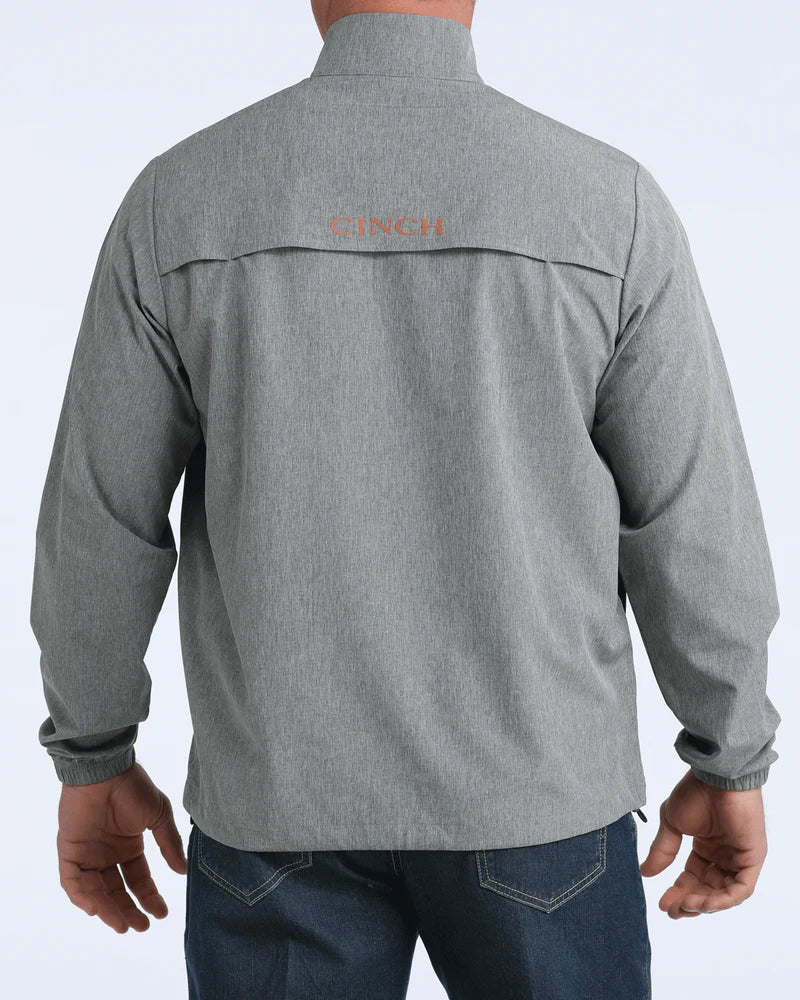 Cinch Men's Grey Windbreaker