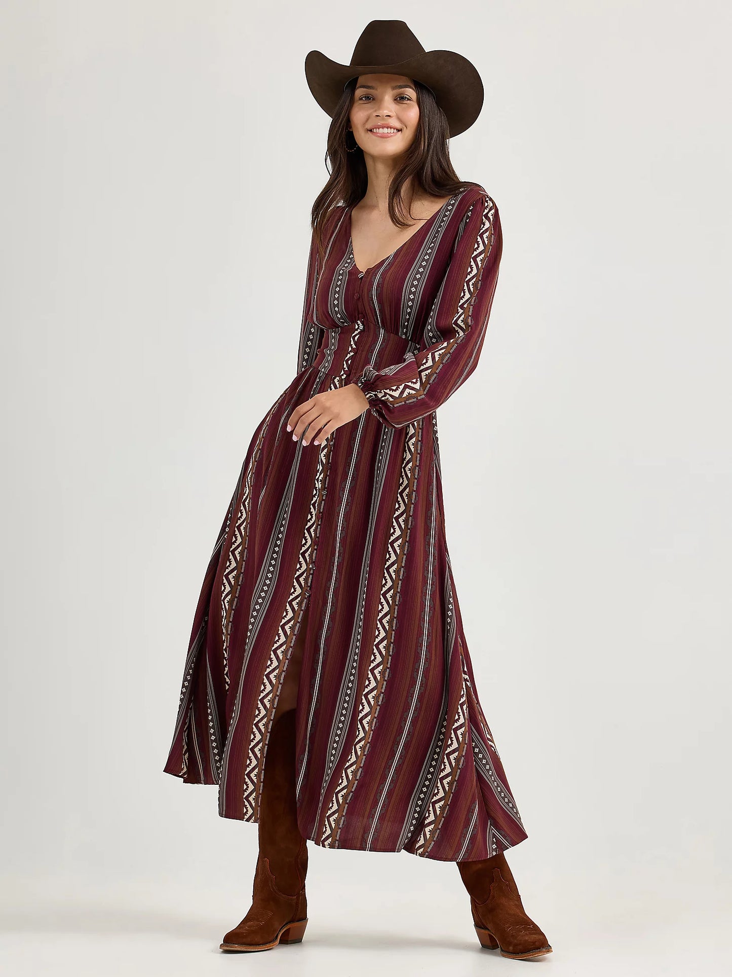 Wrangler Princess Waist Maxi Dress